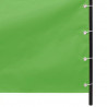 Toldo pantalla para balcón tela oxford verde claro 80x240 cm 3