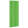 Toldo pantalla para balcón tela oxford verde claro 100x240 cm 1