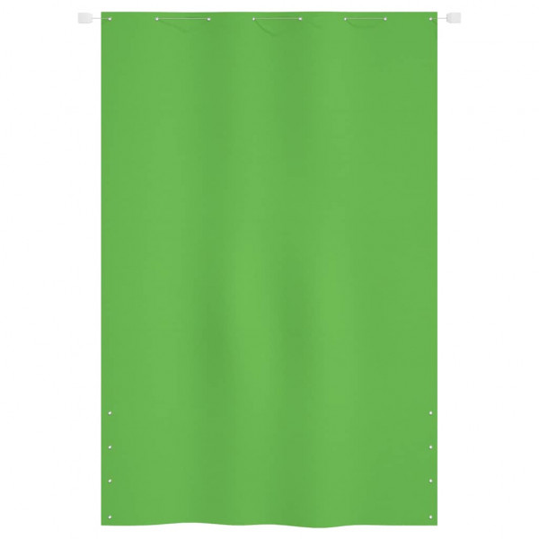 Toldo pantalla para balcón tela oxford verde claro 160x240 cm M 2