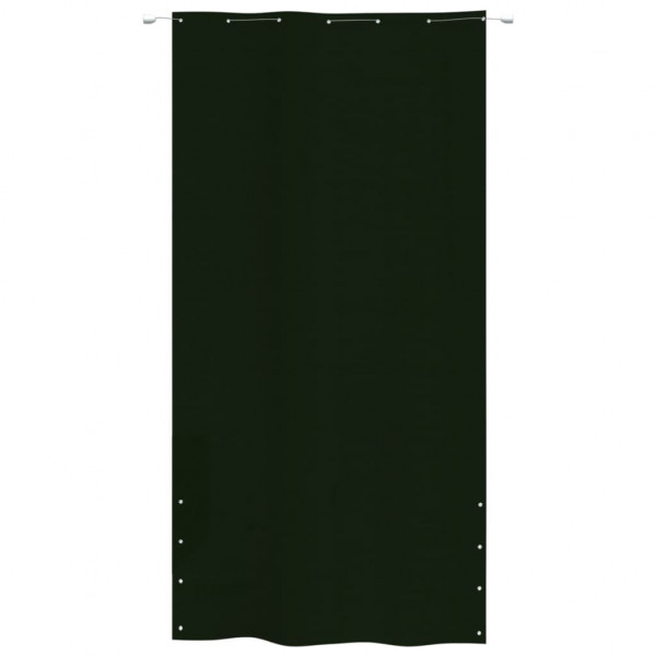 Toldo pantalla para balcón tela oxford verde oscuro 140x240 cm M 2