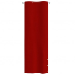 Tela de varanda 80x240 cm tecido oxford vermelho H