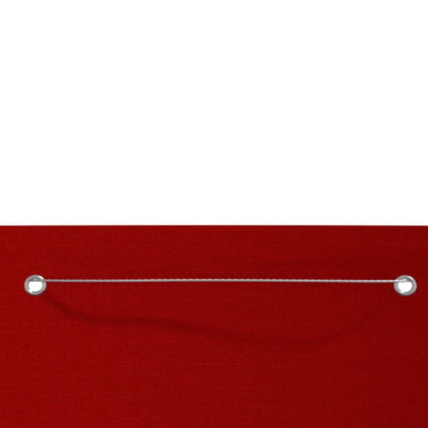 Toldo para balcón de tela oxford rojo 120x240 cm M 3