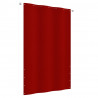 Toldo para balcón de tela oxford rojo 140x240 cm 1