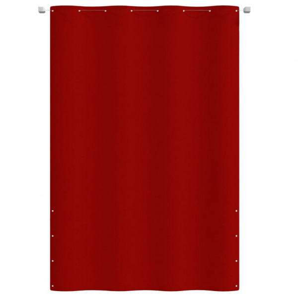 Toldo para balcón de tela oxford rojo 160x240 cm M 2