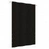 Toldo pantalla para balcón de tela oxford negro 140x240 cm 1