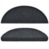 Alfombrillas de escalera 10 unidades gris oscuro 65x24x4 cm 4
