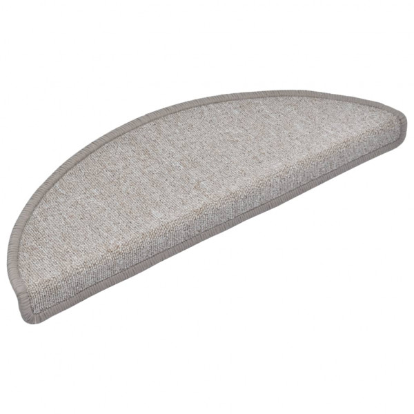 Tapetes de escadas 10 pcs 65x24x4 cm cinza-acastanhado M 3