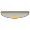 Tapetes de escadas 10 pcs 65x24x4 cm cinza-acastanhado 5