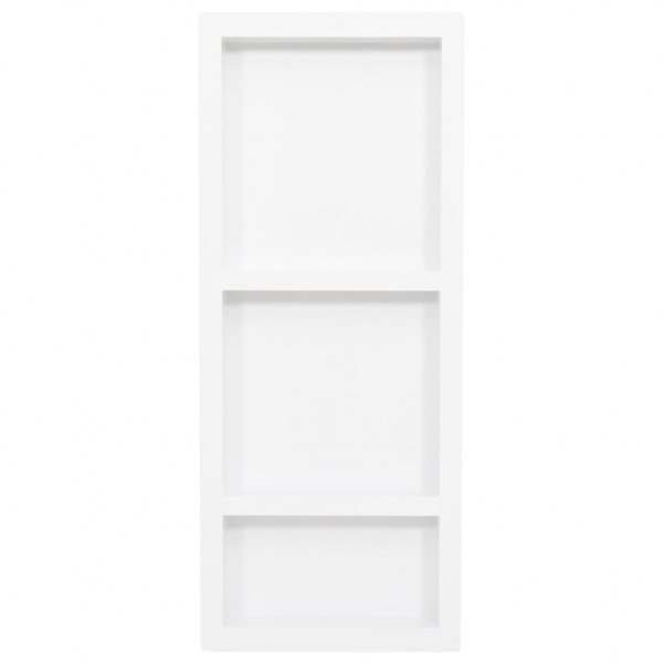 Habitáculo chuveiro c/ 3 compartim. 41x99x9 cm branco brilhante M 2