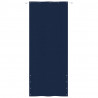 Toldo para balcón de tela oxford azul 100x240 cm 2