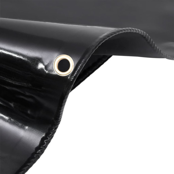 Lona 650 g/m² 3x4 m negro M 5