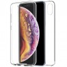 Fundação COOL Silicone 3D para iPhone XS Max (Border Transparent + Trasera) 1
