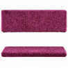 Tapetes de escadas 10 pcs 65x21x4 cm violeta 4