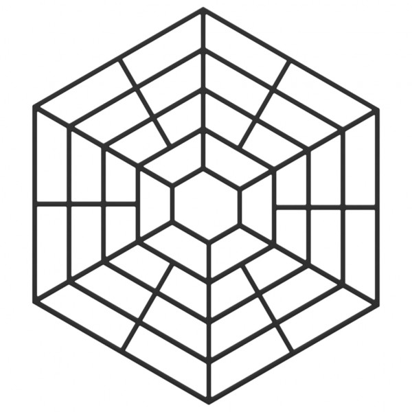 Proteções para lagos 40 pcs polipropileno preto M 4