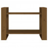 Estantería/divisor espacios madera marrón miel 80x35x56.5 cm 5