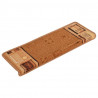Alfombrillas de escalera autoadhesivas 10 uds beige 65x21x4 cm 3