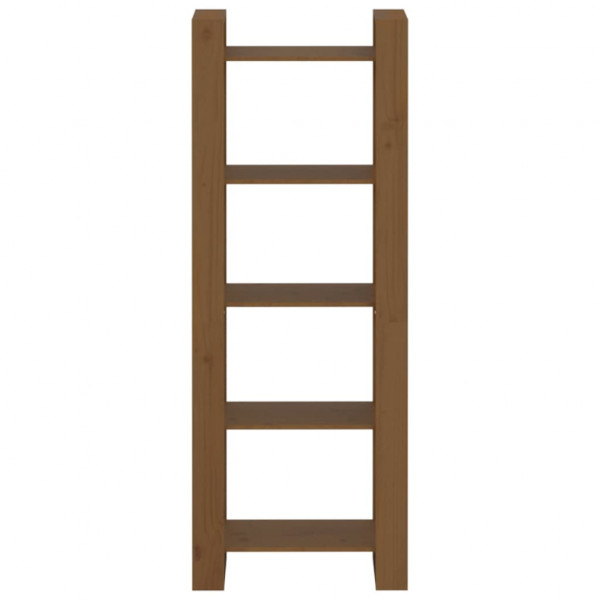Estantería/divisor espacios madera marrón miel 60x35x160 cm M 3