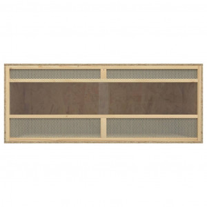 Terrario de madera contrachapada 120x50x50 cm H