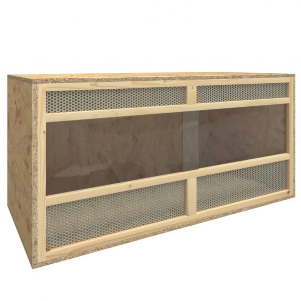 Terrario de madera contrachapada 100x47x47 cm D