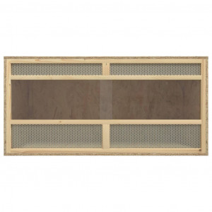 Terrário em derivados de madeira 100x47x47 cm H