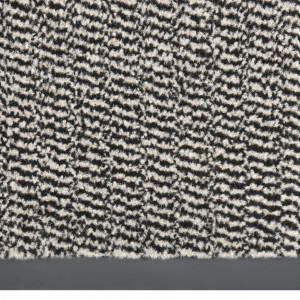 Tapete de entrada tufado 40x60 cm castanho-claro H