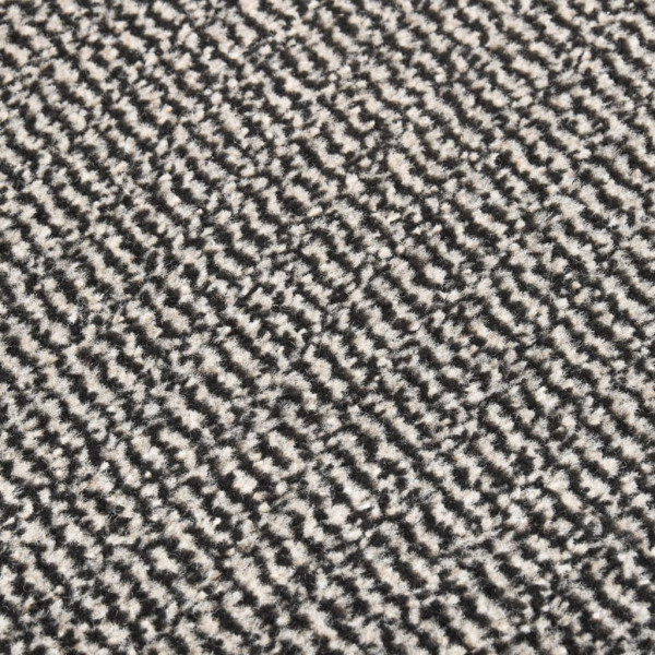 Felpudo de nudo marrón claro 40x60 cm M 4