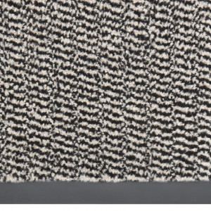 Tapete de entrada tufado 60x90 cm castanho-claro H