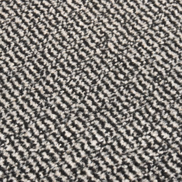 Tapete de entrada tufado 60x90 cm castanho-claro M 4