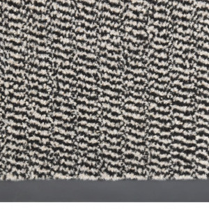 Tapete de entrada tufado 60x150 cm castanho-claro H