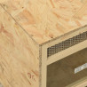 Terrario de madera contrachapada 144x46x48 cm 5