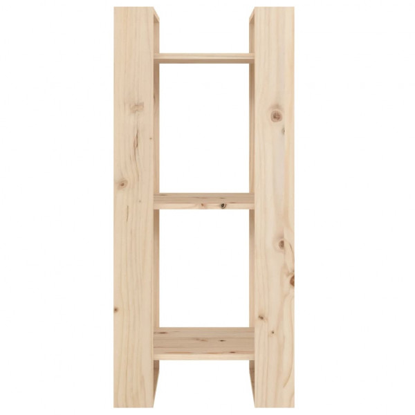 Estantería/divisor de espacios madera maciza pino 41x35x91 cm M 3