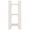 Estantería/divisor de espacios madera pino blanco 41x35x91 cm 3