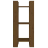 Estantería/divisor de espacios pino marrón miel 41x35x91 cm 3