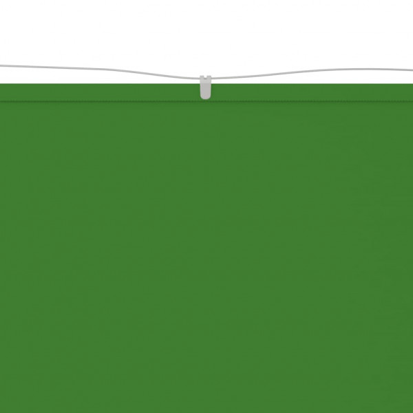 Toldo vertical 100x800 cm tecido oxford verde-claro M 2
