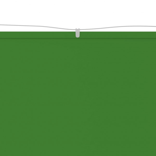 Toldo vertical 100x1200 cm tecido oxford verde-claro M 2