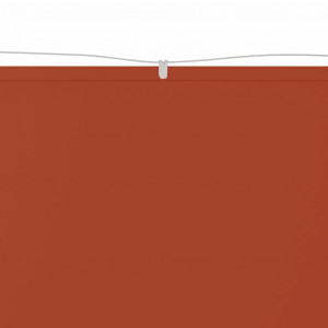 Toldo vertical terracota tela oxford 60x1000 cm H