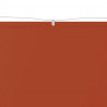 Toldo vertical 140x800 cm tecido oxford cor terracota 2