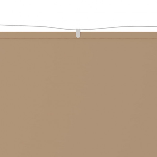 Toldo vertical tela oxford gris taupé 180x1200 cm M 2