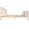 Estructura de cama de madera maciza 6FT super king 180x200 cm 5