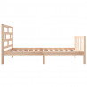 Estrutura de cama solteiro 90x190 cm pinho maciço 5