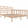 Estructura de cama madera maciza de pino 120x200 cm 3