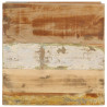 Mesa de centro de madera maciza reciclada 45x45x40 cm 3