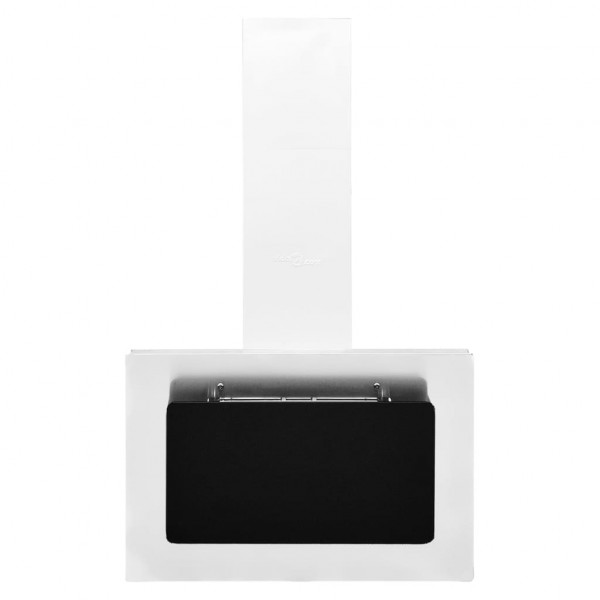 Campana extractora acero inox y vidrio templado plateado 60 cm M 3