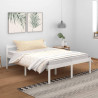 Cama para personas mayores madera maciza de pino 150x200 cm 1