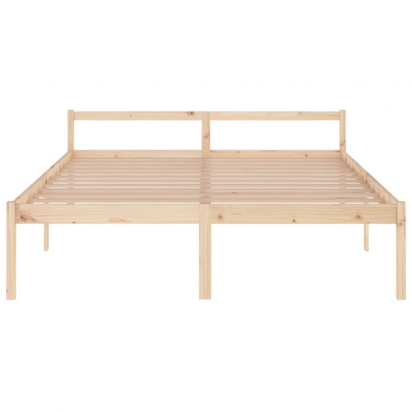 Cama para personas mayores madera maciza de pino 180x200 cm M 4