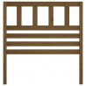 Cabeceira de cama 96x4x100 cm pinho maciço castanho mel 3