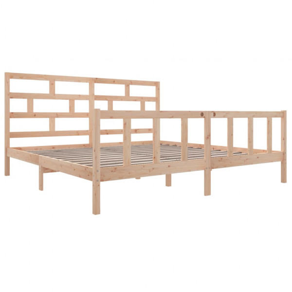 Estrutura de cama super king 180x200 cm pinho maciço M 3