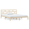 Estructura de cama madera maciza 135x190 cm 2