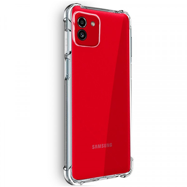 Carcasa COOL para Samsung A035 Galaxy A03 Antishock Transparente M 2