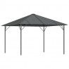 Gazebo com telhado 3x3 m antracite 2